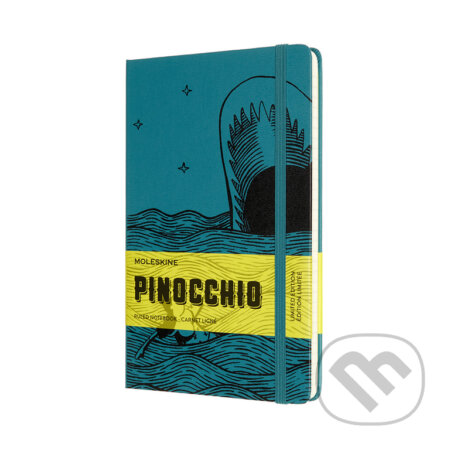 Moleskine - zápisník Pinocchio - The Dogfish (modrý), Moleskine, 2021