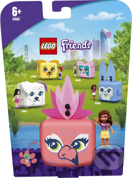 LEGO® Friends 41662 Olivia a jej plameniakový boxík, LEGO, 2021