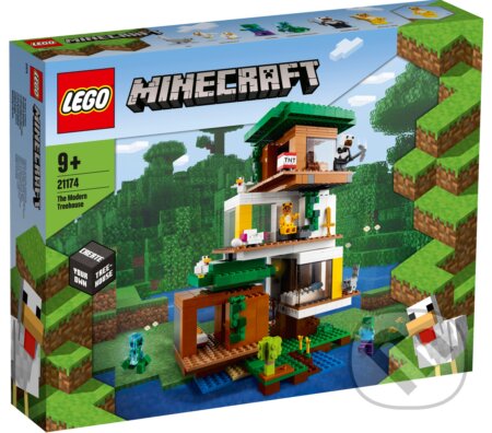 LEGO® Minecraft™ 21174 Moderný domček na strome, LEGO, 2021