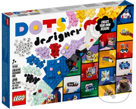 LEGO® DOTS 41938 Kreatívny dizajnérsky box, LEGO, 2021