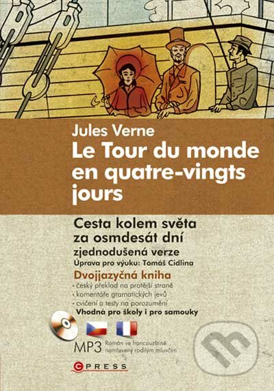 Cesta kolem světa za osmdesát dní - Jules Verne, Computer Press, 2010