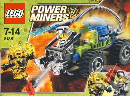LEGO Power Miners 8188 - Ohnivý búrlivák, LEGO