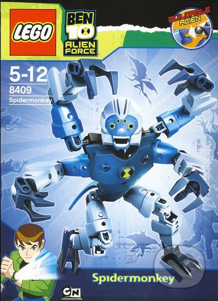 LEGO Ben 10 Alien Force 8409 - Spidermonkey, LEGO