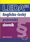 Anglicko-český právnický slovník - Marta Chromá - kniha z kategorie Jazykové učebnice a slovníky