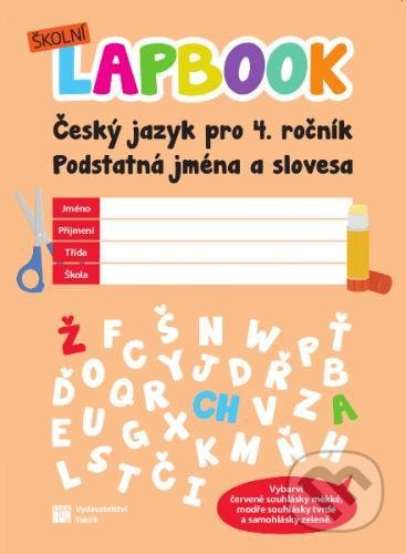Školní lapbook: Český jazyk pro 4. ročník - Podstatná jména a slovesa - kniha z kategorie 1. stupeň