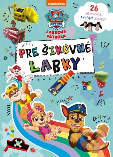 Labková patrola: Pre šikovné labky - kniha z kategorie Hlavolamy, doplňovačky, úkoly