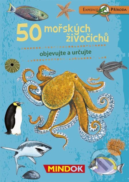 Expedice příroda: 50 mořských živočichů - Uwe Rosenberg, Mindok, 2021
