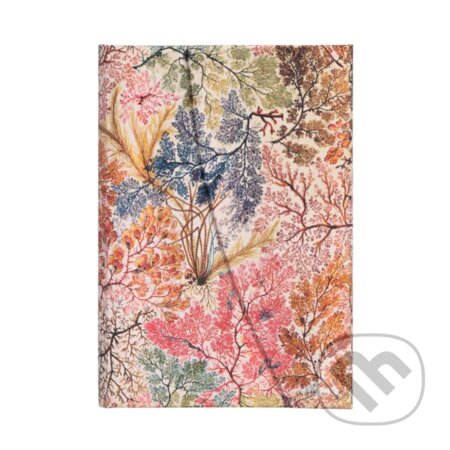 Paperblanks - zápisník Anemone (mini, linajkový magnetické zatváranie)