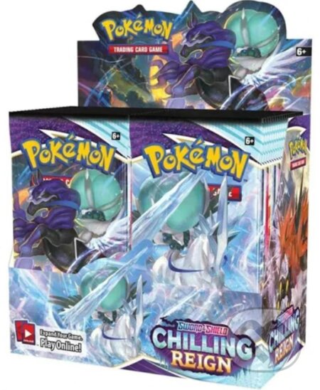 Společenská hra: Pokémon TCG: Sword and Shield 06 Chilling Reign - Booster (ADC BF). ADC BF, 2021