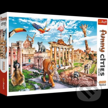 Legrační města - Divoký Řím/Funny Cities, Trefl, 2021