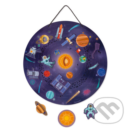 Magnetická hračka Vesmír, Janod, 2021
