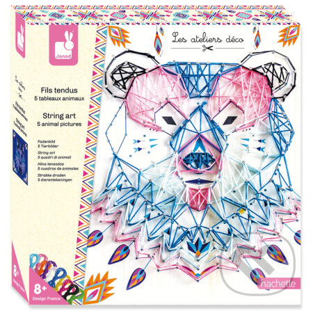 Tvoríme so šnúrkami Zvieratá (Atelier Deco 8+)