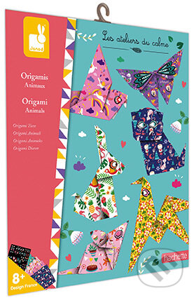 Origami - papierové skladačky Zvieratká, Janod, 2021