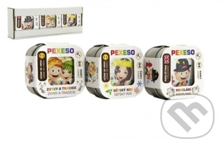 Pexeso: Povolání, Dětský rok, Zvyky a tradice - hra z kategorie Karty, pexeso