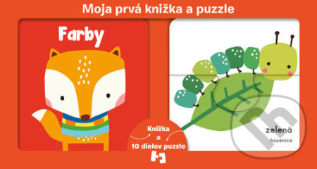 Moja prvá knižka a puzzle Farby, YoYo Books, 2021