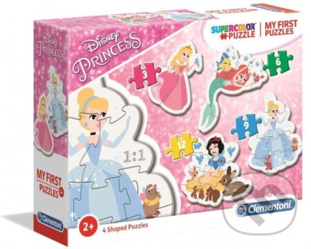 Princezny 4v1 - puzzle z kategorie Maxi dílky