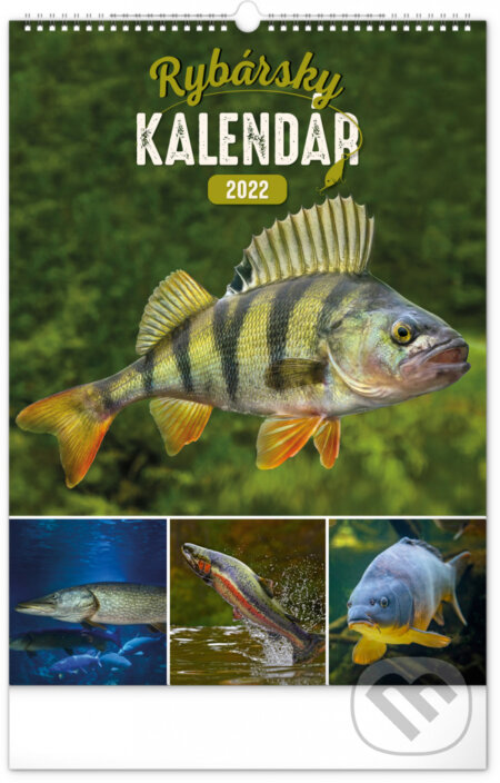 Nástenný Rybársky kalendár 2022, Presco Group, 2021