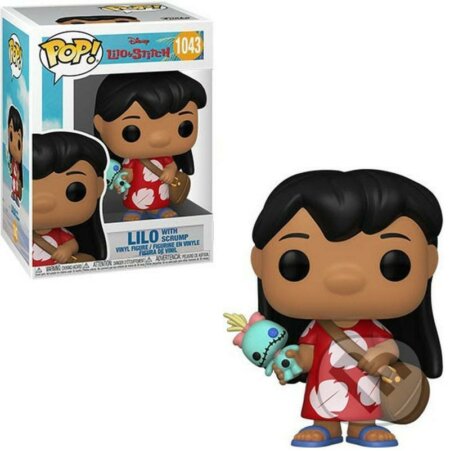 Funko POP! Disney: Lilo & Stitch- Lilo w/Scrump