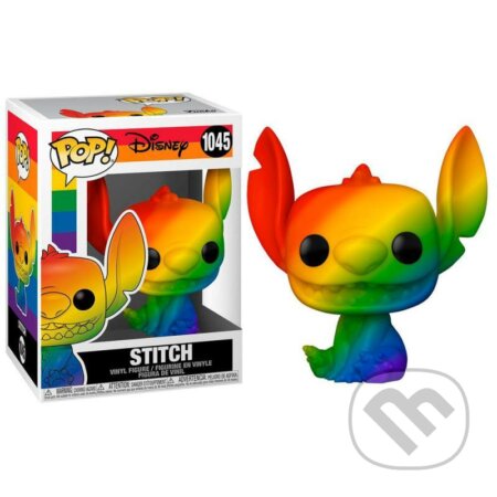 Funko POP Disney: Pride - Stitch (rainbow edition), Funko, 2021
