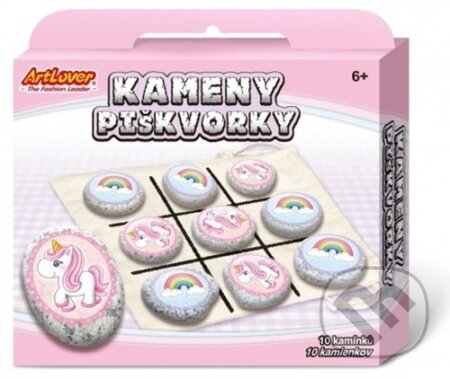 Kameny/piškvorky: Jednorožci - hra z kategorie Klasické hry