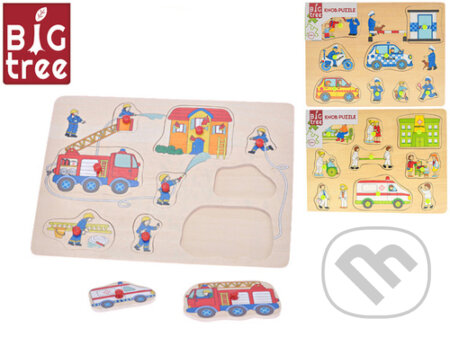 Vkládačka - dřevěná záchranné složky 3 druhy