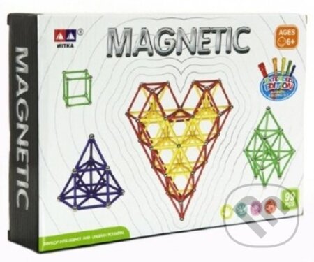 Magnetická stavebnice - hra z kategorie Stavebnice
