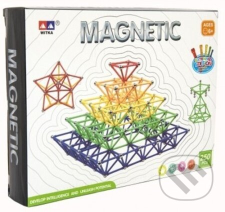 Magnetická stavebnice - hra z kategorie Stavebnice