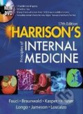 Kniha: Harrison's Principles of Internal Medicine (Anthony Fauci a Eugene Braunwald). McGraw-Hill, 2008