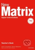 Kniha: New Matrix - Upper-intermediate - Teacher's Book (Kathy Gude). Oxford University Press, 2007