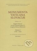 Monumenta Vaticana Slovaciae (Tomus III) - Marek Miloš, Trnavská univerzita