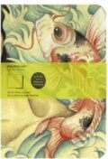 Moleskine - sada 2 veľkých čistých zápisníkov (Carp Fish), Moleskine