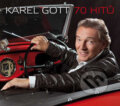 Karel Gott: 70 hitů - Když jsem já byl tenkrát kluk - Karel Gott, Hudobné CD, 2009
