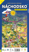 Ručně malovaná cyklomapa Náchodsko, Malované Mapy, 2021
