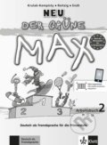 Kniha: Der grüne Max neu 2: Arbeitsbuch + CD (E. Endt, E. Krulak-Kempisty a L. Reitzig). Klett, 2013