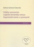 Kniha: Vzťahy synonymie (Barbora Geistová Čakovská)