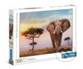 Puzzle: Africký západ slunce (Clementoni). Clementoni, 2021