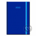 Denný diár Point 2022 - modrý, 2021