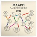 Rodinný plánovací kalendář Maappi 2022, Presco Group, 2021