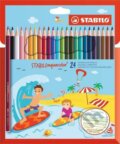 Pastelky STABILO aquacolor, sada 24 ks (STABILO). STABILO, 2021