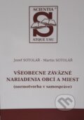 Všeobecne záväzné nariadenia obcí a miest (normotvorba obce) - Jozef Sotolář, Sotac, 2019