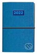 Mini diár Duo 2022 - modrý (Spektrum grafik). Spektrum grafik, 2021
