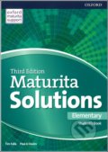 Maturita Solutions - Elementary - Student&#039;s Book (SK Edition) - Paul Davies, Tim Falla, Oxford University Press, 2017