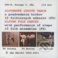 Slovenské ľudové tance s predvedením krokov / Slovak Folk Dances with performace of steps, Ján Reichl, 2011