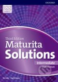 Maturita Solutions: Intermediate - Student&#039;s Book + Online Pack (SK Edition) - Tim Falla, Paul A. Davies, Oxford University Press, 2017