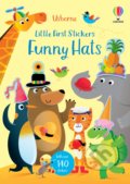 Little First Stickers Funny Hats - Jessica Greenwell, Gareth Lucas (ilustrátor), Usborne, 2021