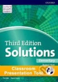 Maturita Solutions Elementary: Classroom Presentation Tool, Oxford University Press, 2018