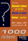 1000 řešení č. 9-10 - Školský zákon – novela (Poradce s.r.o.). Poradce s.r.o., 2021
