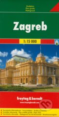 Zagreb 1:15 000, freytag&berndt, 2013