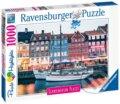 Puzzle: Skandinávie - Kodaň, Dánsko (Ravensburger)