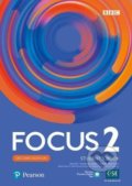 Focus 2 Student´s Book with Basic Pearson Practice English App + Active Book (2nd) - Sue Kay, Pearson, 2021